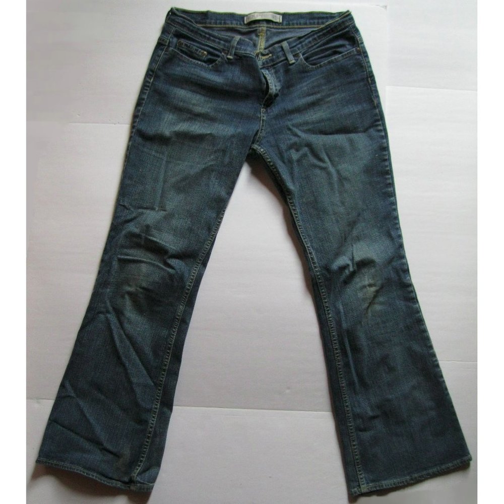 Express X2 Denim Laboratory Slimmer Flare Leg Jeans